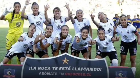 El 11 de Colo Colo en la Noche Alba femenina.