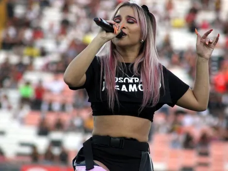 Princesa Alba dedica concierto a hinchas "colocolinos asesinados"