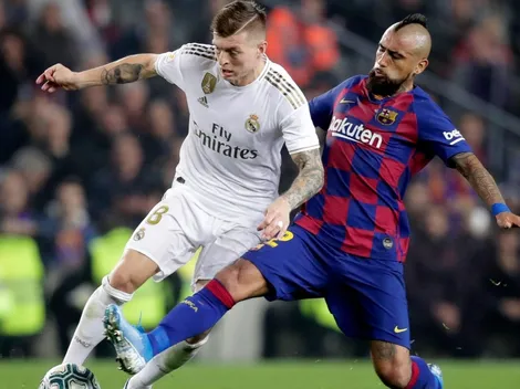 Vidal suma bonos para jugar como delantero ante Real Madrid