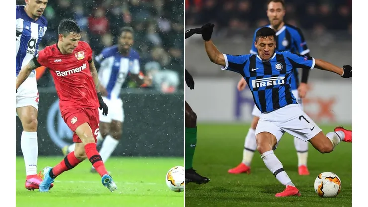 Alexis Sánchez y Charles Aránguiz ya tienen rivales para octavos de final de Europa League