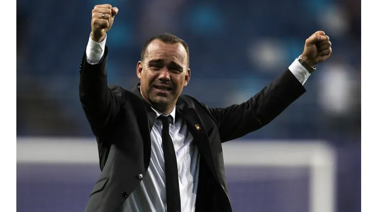 Rafael Dudamel con la selección venezolana
