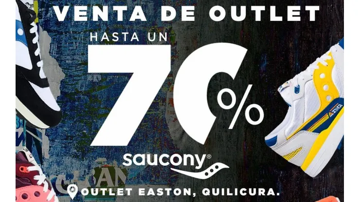 Hasta 70% de descuento en la venta de bodega de zapatillas Saucony .