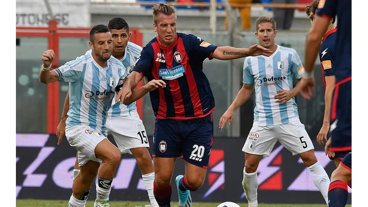 Maxi López jugador del Crotone