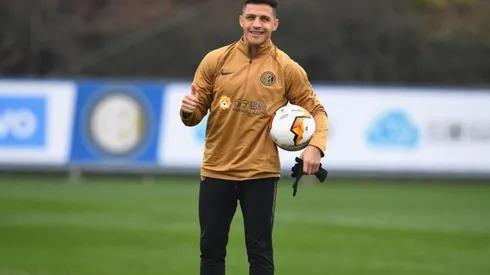 Alexis Sánchez se luce entrenando a la espera de una nueva oportunidad en el Inter