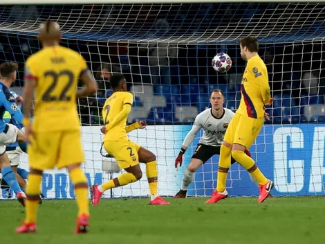Golazo: Napoli se pone en ventaja y complica al Barcelona