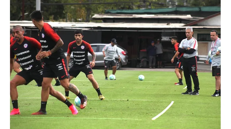 Video | Los intensos trabajos de Reinaldo Rueda en el microciclo de la Roja
