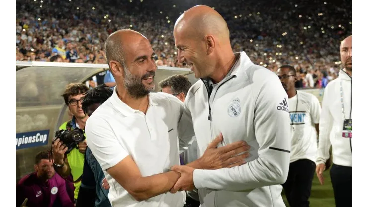 Pep Guardiola responde a Zinedine Zidane: "No quiero llevarle la contraria, pero no soy el mejor entrenador del mundo"