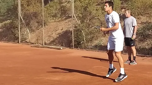 Garin entrena y la rompe con la gente.