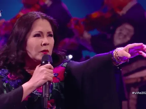 Las reacciones y bromas que provoca Ana Gabriel en Viña 2020