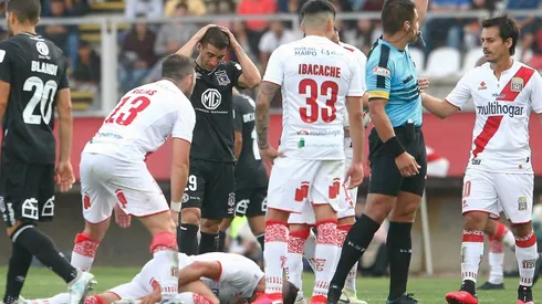 Carlos Carmona expulsado en Curicó.