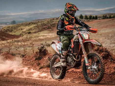 Hijo de crack: Tomás de Gavardo competirá en la Copa Mundial Bajas Cross Country FIM 2020