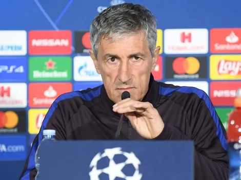 Quique Setién también prefiere a Messi sobre Diego Maradona