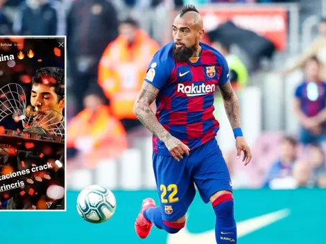 De crack a crack: las felicitaciones de Vidal a Garín por su título en el ATP de Río