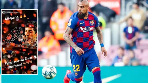 De crack a crack: las felicitaciones de Arturo Vidal a Cristian Garín por su título en el ATP de Río