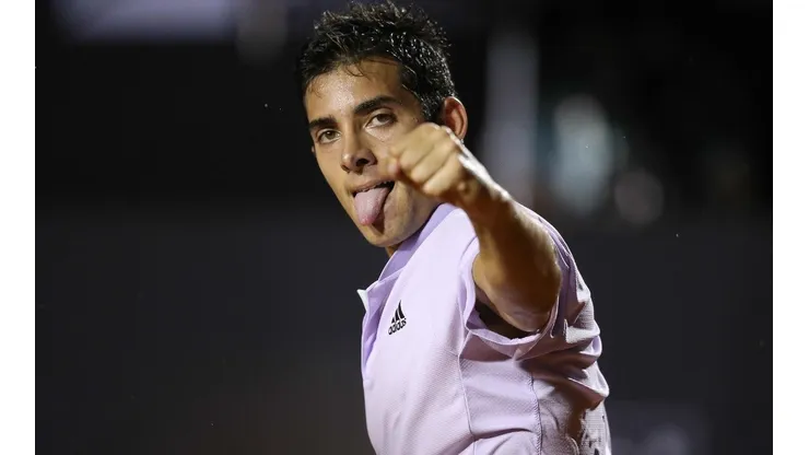 Garin celebra su gran momento