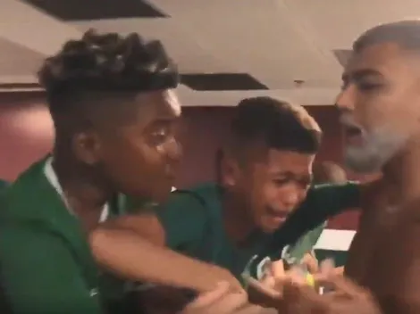 Gabigol crack: sale campeón y celebra con un emocionado grupo de niños