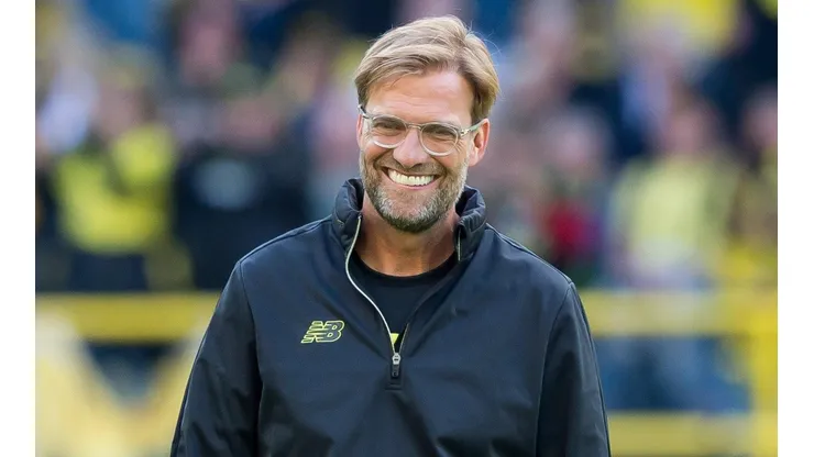 Klopp cuando era entrenador del Borussia Dortmund