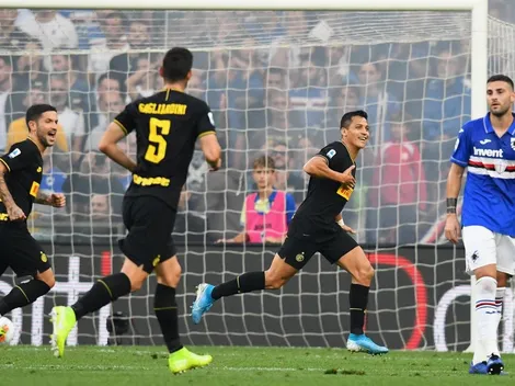 El último equipo al que Alexis le marcó: Dónde ver Inter vs Sampdoria