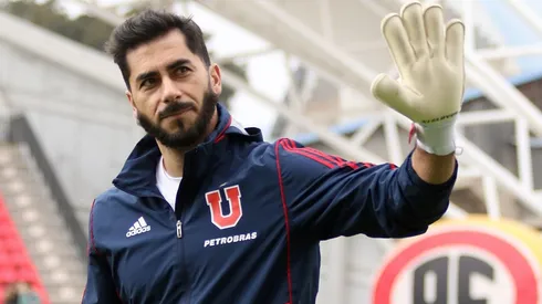 Herrera en su último año en Universidad de Chile