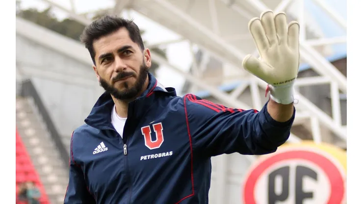 Herrera en su último año en Universidad de Chile