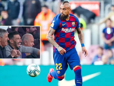 Mala onda: tremendo troleo de Setién y banca del Barcelona a Vidal