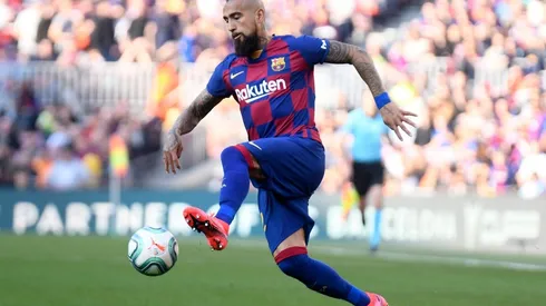 Vidal está jugando arriba