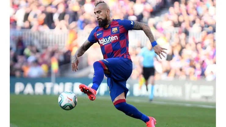 Vidal está jugando arriba