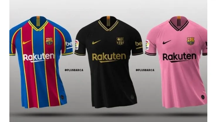 Se filtran las nuevas camisetas del Barcelona