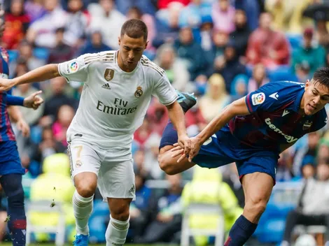 Dónde ver Levante vs Real Madrid