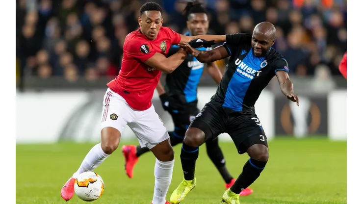 El United rescató un empate en Bélgica