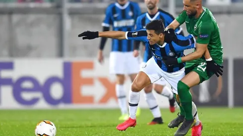 Alexis Sánchez fue clave en el trabajado triunfo del Internazionale contra Ludogorets por la Europa League