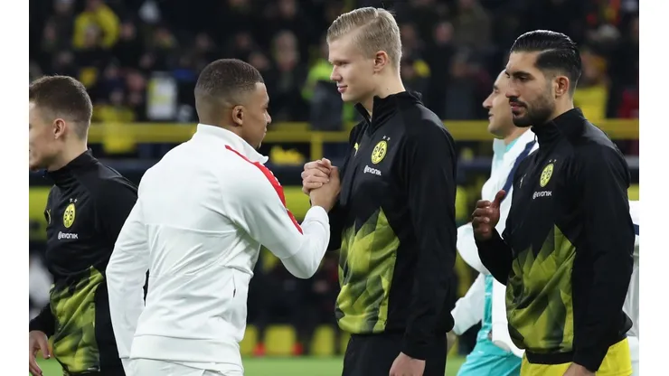 Mbappé saluda a Haaland