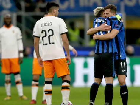 Atalanta golea a Valencia y pone un pie en los cuartos de final de la Champions