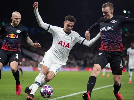 ¡Curioso! Las camisetas del Leipzig no son todas iguales contra Tottenham