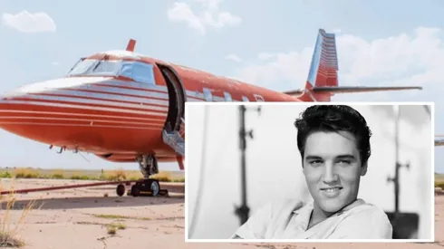 No era un avión. Era un verdadero palacio con alas el Lockheed JetStar con el que se desplazaba Elvis Presley.