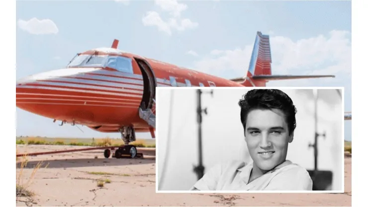 No era un avión. Era un verdadero palacio con alas el Lockheed JetStar con el que se desplazaba Elvis Presley.