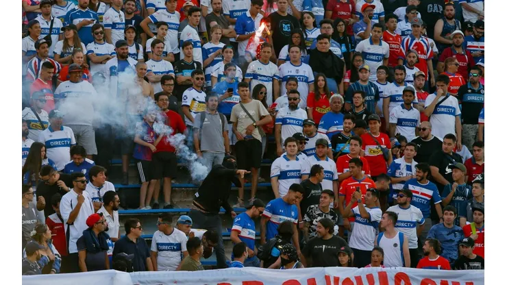 La UC aplicó duras sanciones a los hinchas que provocaron incidentes en San Carlos.