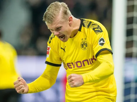 Haaland lidera la victoria del Dortmund sobre PSG en la Champions League