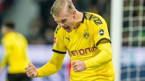 Haaland se matriculó con un doblete personal.