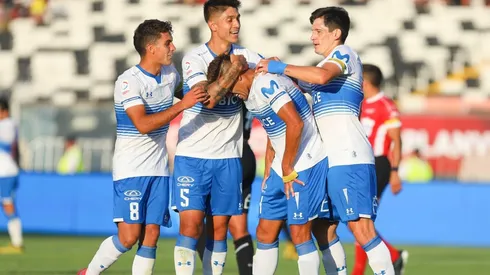 La UC festeja en el Estadio Monumental