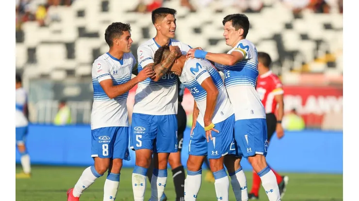 La UC festeja en el Estadio Monumental