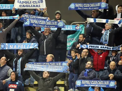 Hinchas del Napoli indignados con el precio de las entradas contra el Barça