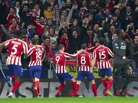 Atlético Madrid derrota al Liverpool y se queda con la ida