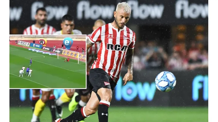 ¡Insólito! Gastón Fernández se pierde el mismo penal que en la U por Estudiantes