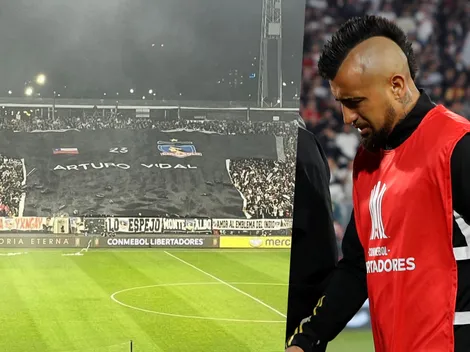 El triste descargo de Arturo Vidal tras su lesión ante Junior