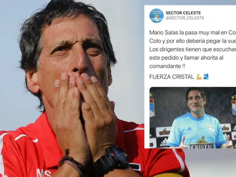 A nadie le falta dios: Piden la vuelta de Salas a Perú