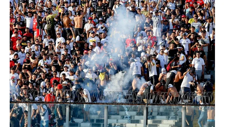 El suspendido clásico entre Colo Colo y la UC.