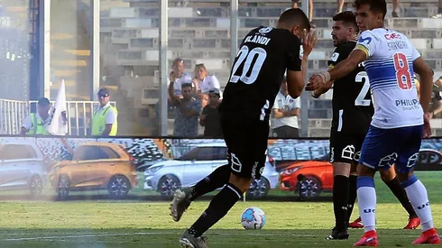 Blandi fue herido por un lanzamiento de artificio.