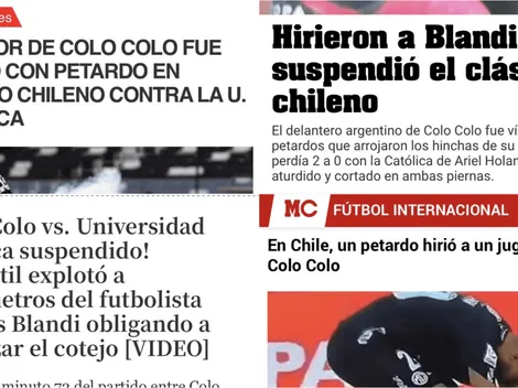 Papelón internacional: Así informan agresión a Blandi