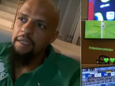 Felipe Melo celebra goleada de Boca y le canta a las "gallinas" de River